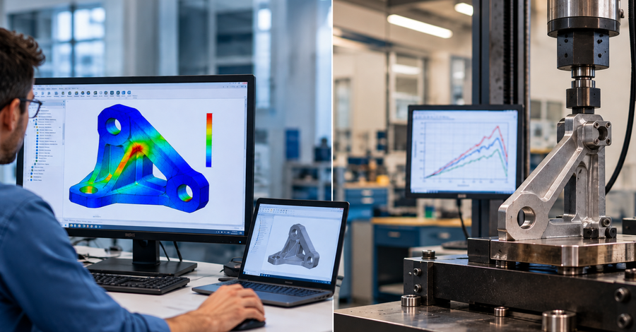 Simulation vs. Physical Testing: When to Run the Analysis First and When to Test First