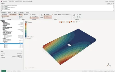Modo 2 · 872.02 Hz