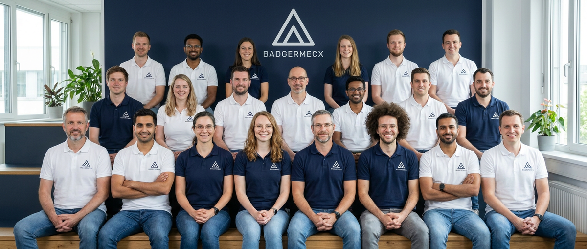 The BadgerMecX team